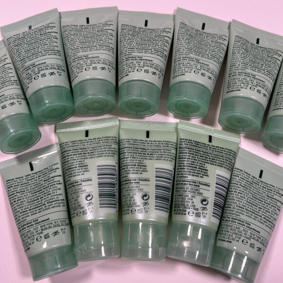 Clinique 7 Day Scrub Cream Rinse-Off Formula Travel Sample Mini Size Lot of 12 - Picture 4 of 4
